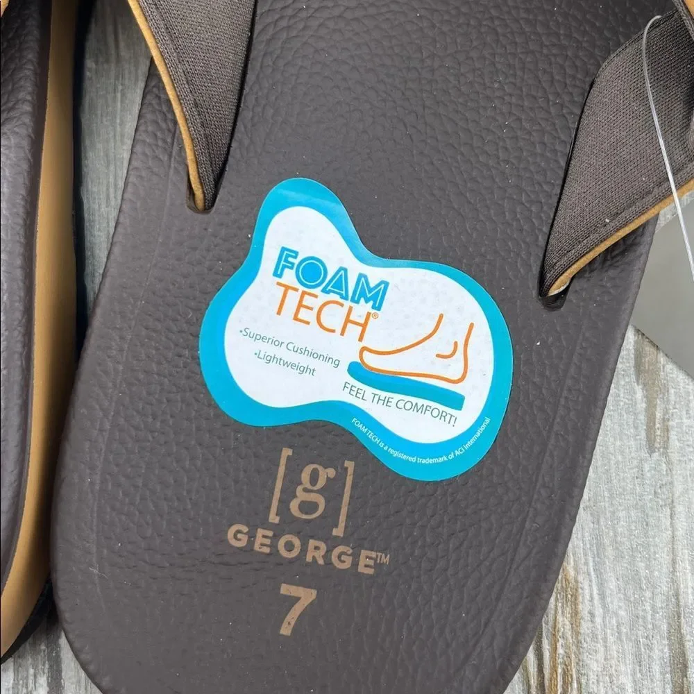 Men's Comfort Thong Sandals Flip Flops Shoes Size 7